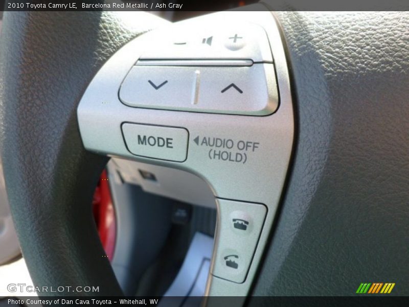 Barcelona Red Metallic / Ash Gray 2010 Toyota Camry LE