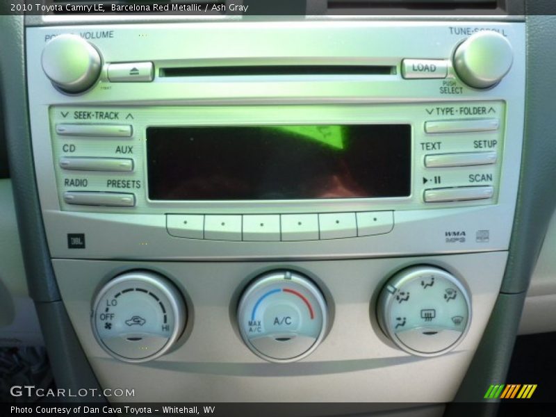 Barcelona Red Metallic / Ash Gray 2010 Toyota Camry LE