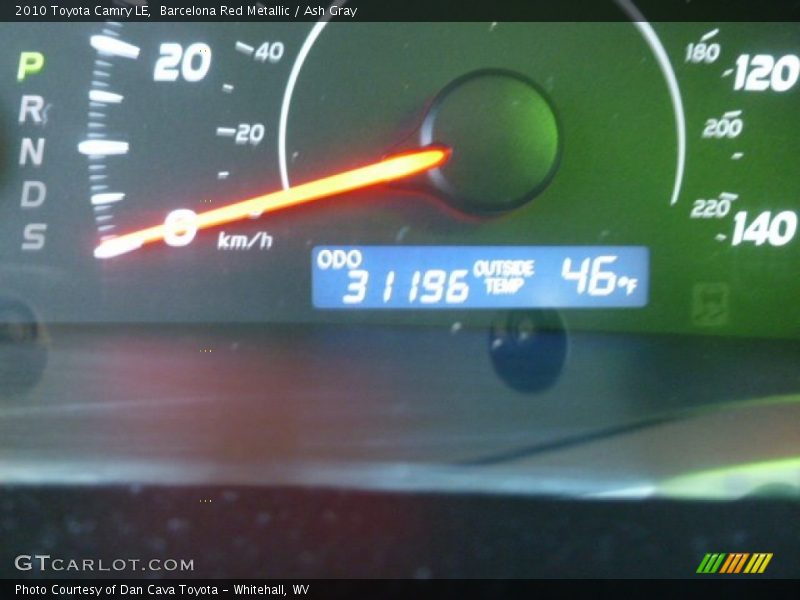 Barcelona Red Metallic / Ash Gray 2010 Toyota Camry LE