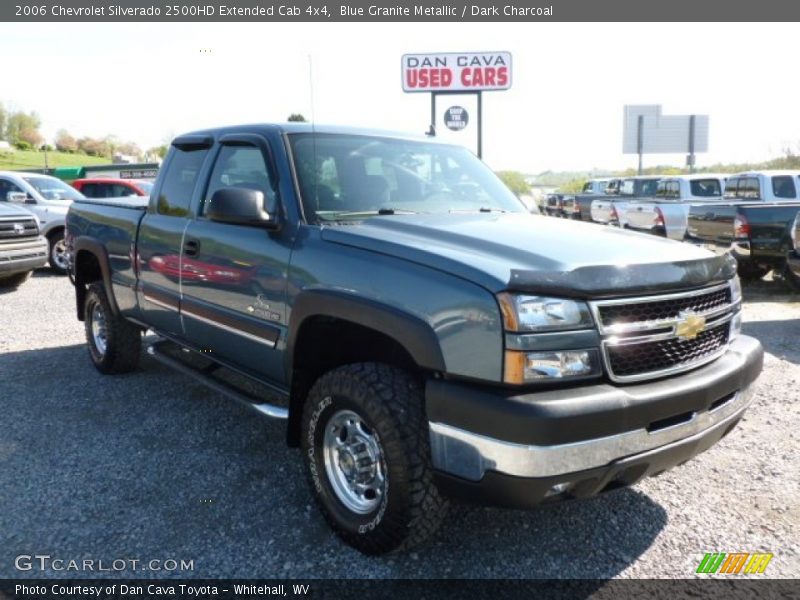 Blue Granite Metallic / Dark Charcoal 2006 Chevrolet Silverado 2500HD Extended Cab 4x4