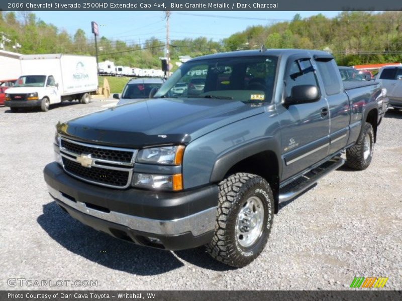Blue Granite Metallic / Dark Charcoal 2006 Chevrolet Silverado 2500HD Extended Cab 4x4