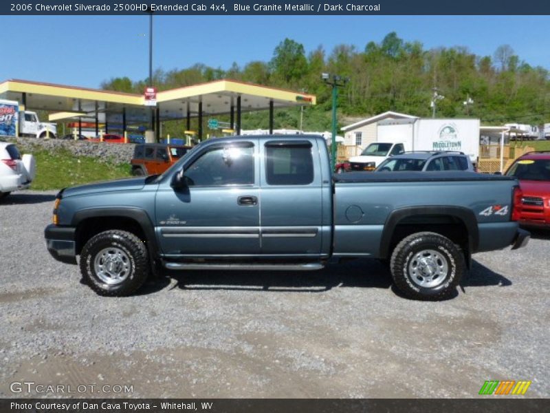 Blue Granite Metallic / Dark Charcoal 2006 Chevrolet Silverado 2500HD Extended Cab 4x4
