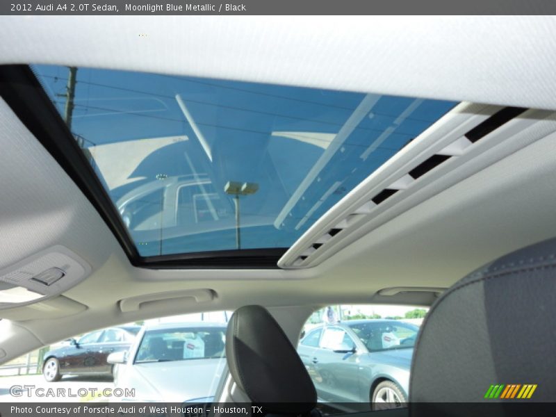 Moonlight Blue Metallic / Black 2012 Audi A4 2.0T Sedan
