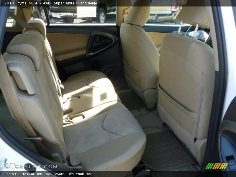 Super White / Sand Beige 2010 Toyota RAV4 I4 4WD