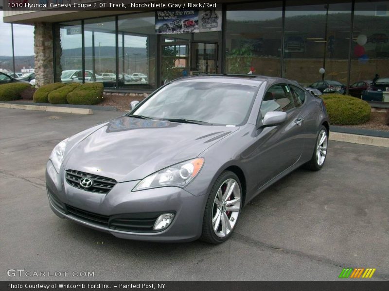 Nordschleife Gray / Black/Red 2010 Hyundai Genesis Coupe 2.0T Track