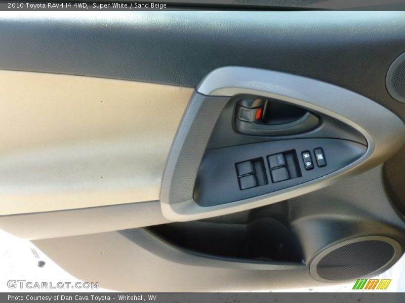 Super White / Sand Beige 2010 Toyota RAV4 I4 4WD