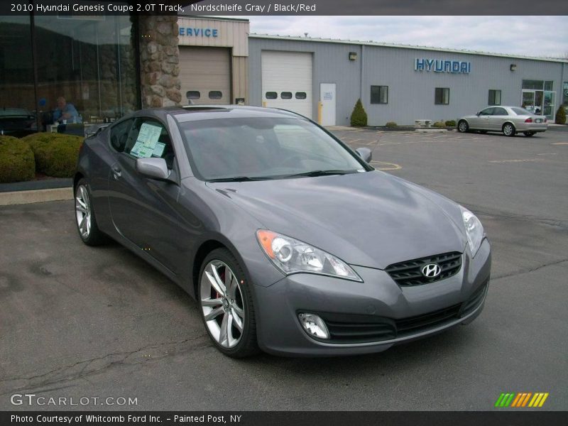 Nordschleife Gray / Black/Red 2010 Hyundai Genesis Coupe 2.0T Track