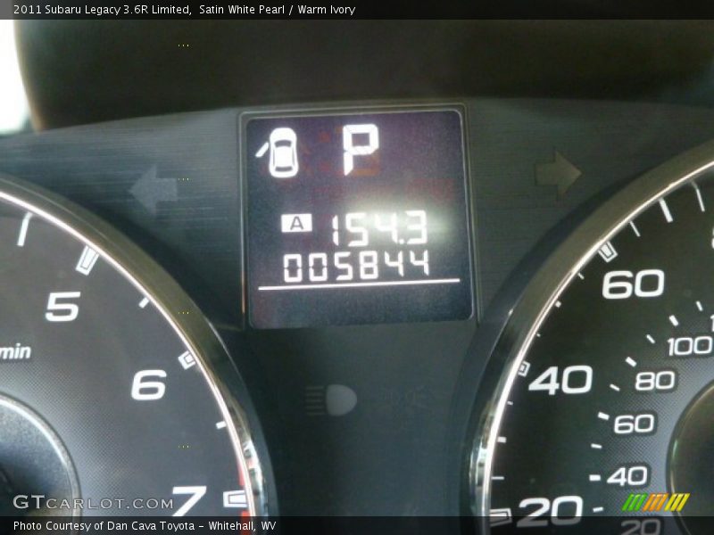 Satin White Pearl / Warm Ivory 2011 Subaru Legacy 3.6R Limited