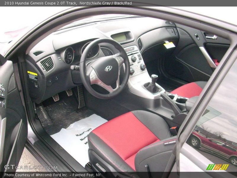 Nordschleife Gray / Black/Red 2010 Hyundai Genesis Coupe 2.0T Track
