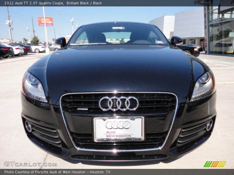 Brilliant Black / Black 2012 Audi TT 2.0T quattro Coupe