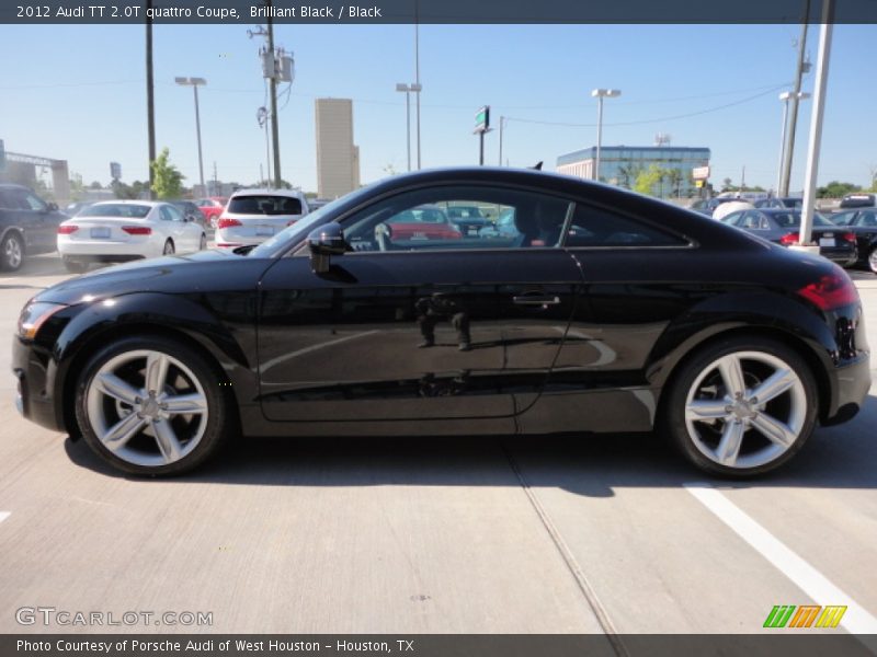 Brilliant Black / Black 2012 Audi TT 2.0T quattro Coupe