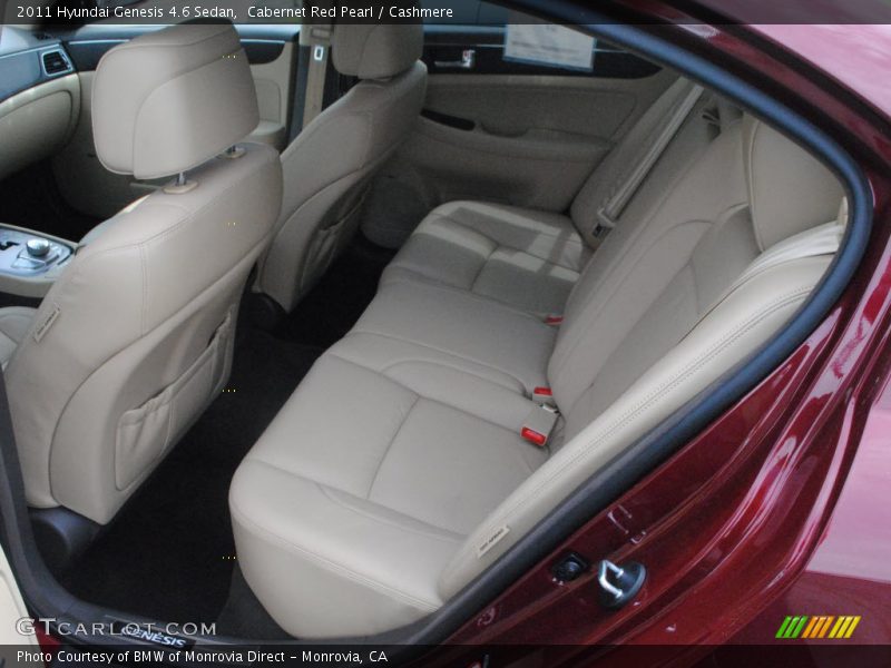 Cabernet Red Pearl / Cashmere 2011 Hyundai Genesis 4.6 Sedan