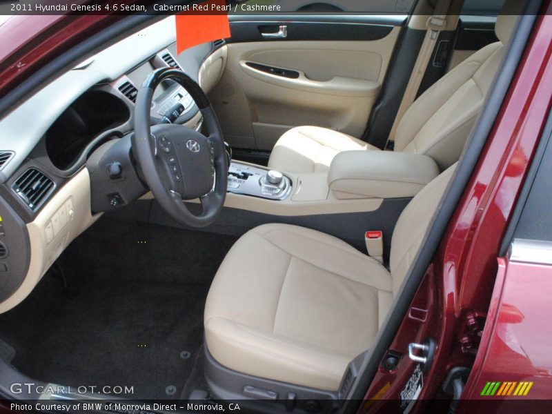 Cabernet Red Pearl / Cashmere 2011 Hyundai Genesis 4.6 Sedan