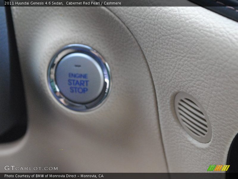 Cabernet Red Pearl / Cashmere 2011 Hyundai Genesis 4.6 Sedan