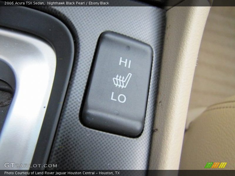 Nighthawk Black Pearl / Ebony Black 2006 Acura TSX Sedan
