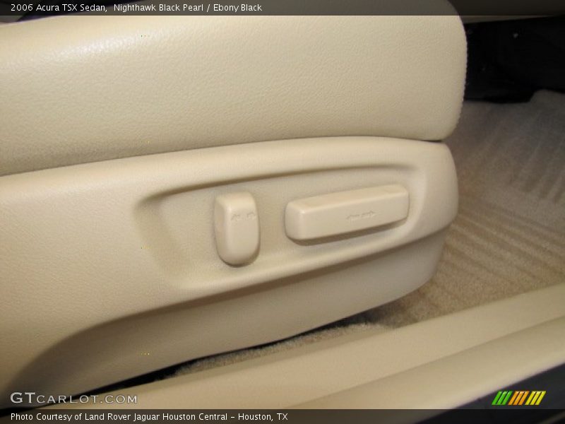 Nighthawk Black Pearl / Ebony Black 2006 Acura TSX Sedan