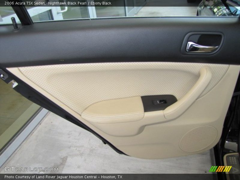 Nighthawk Black Pearl / Ebony Black 2006 Acura TSX Sedan