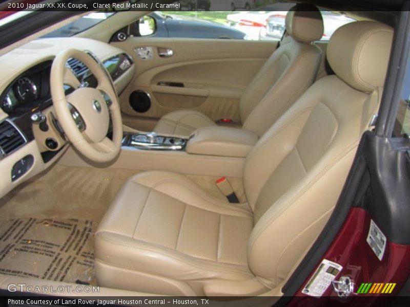  2010 XK XK Coupe Caramel Interior