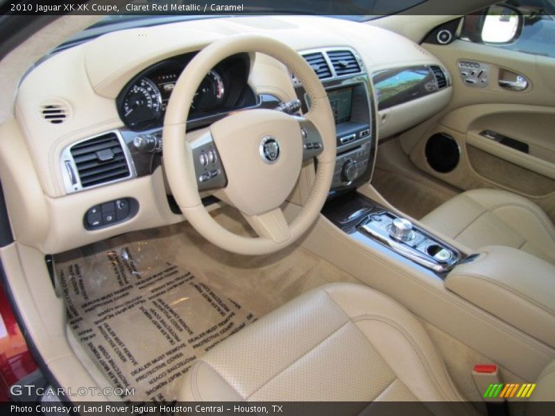  2010 XK XK Coupe Caramel Interior