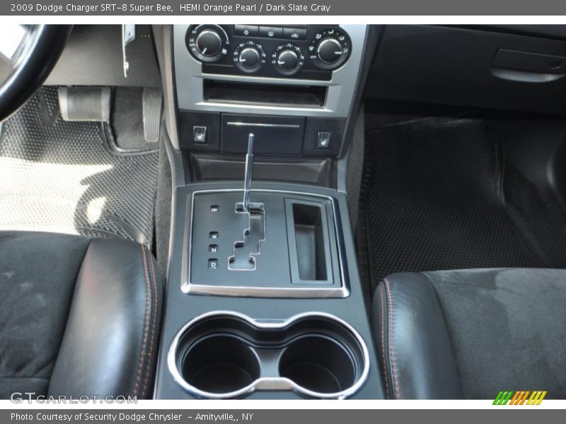 HEMI Orange Pearl / Dark Slate Gray 2009 Dodge Charger SRT-8 Super Bee