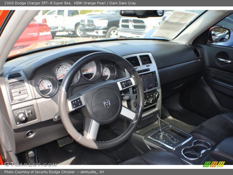  2009 Charger SRT-8 Super Bee Dark Slate Gray Interior