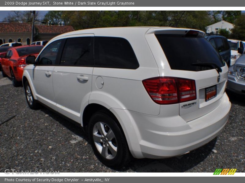 Stone White / Dark Slate Gray/Light Graystone 2009 Dodge Journey SXT
