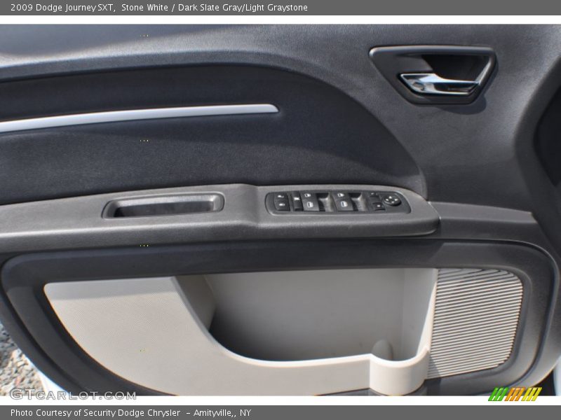 Stone White / Dark Slate Gray/Light Graystone 2009 Dodge Journey SXT