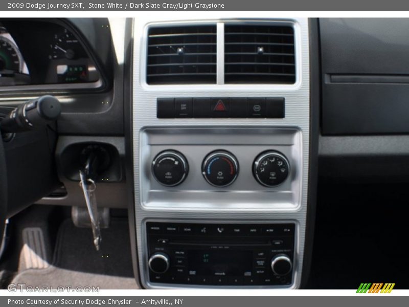 Stone White / Dark Slate Gray/Light Graystone 2009 Dodge Journey SXT
