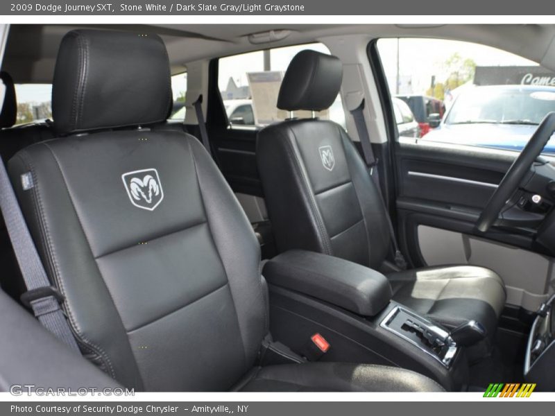 Stone White / Dark Slate Gray/Light Graystone 2009 Dodge Journey SXT