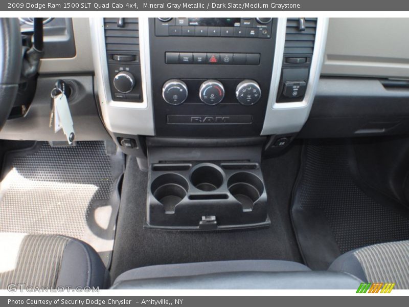 Mineral Gray Metallic / Dark Slate/Medium Graystone 2009 Dodge Ram 1500 SLT Quad Cab 4x4