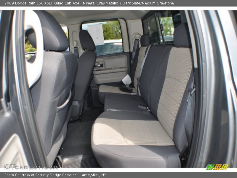 Mineral Gray Metallic / Dark Slate/Medium Graystone 2009 Dodge Ram 1500 SLT Quad Cab 4x4