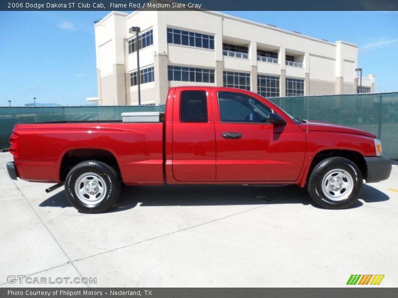  2006 Dakota ST Club Cab Flame Red