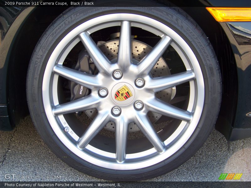 Black / Black 2009 Porsche 911 Carrera Coupe