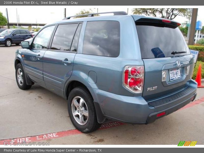 Steel Blue Metallic / Gray 2006 Honda Pilot EX-L