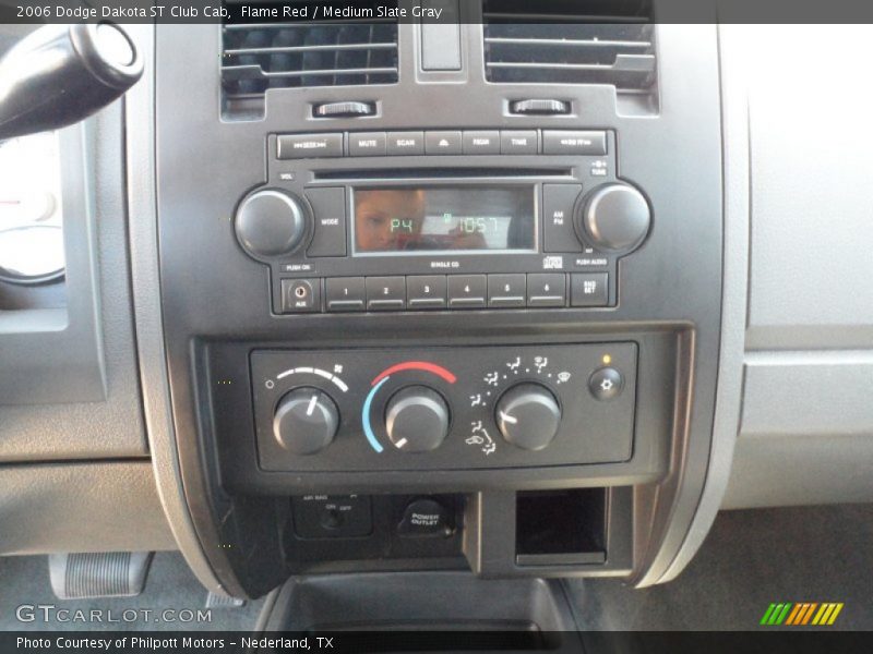 Controls of 2006 Dakota ST Club Cab