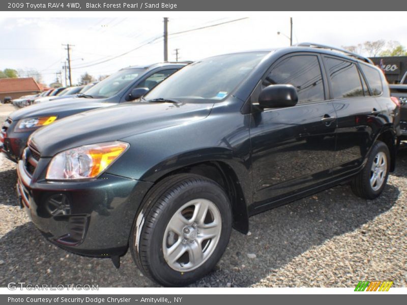 Black Forest Pearl / Sand Beige 2009 Toyota RAV4 4WD