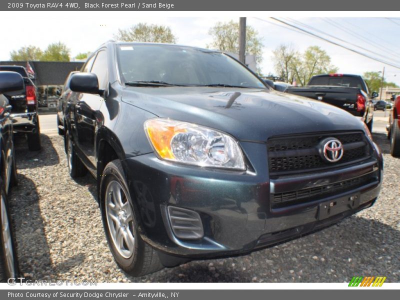 Black Forest Pearl / Sand Beige 2009 Toyota RAV4 4WD