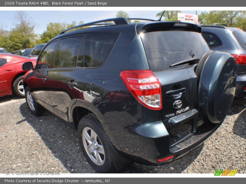 Black Forest Pearl / Sand Beige 2009 Toyota RAV4 4WD