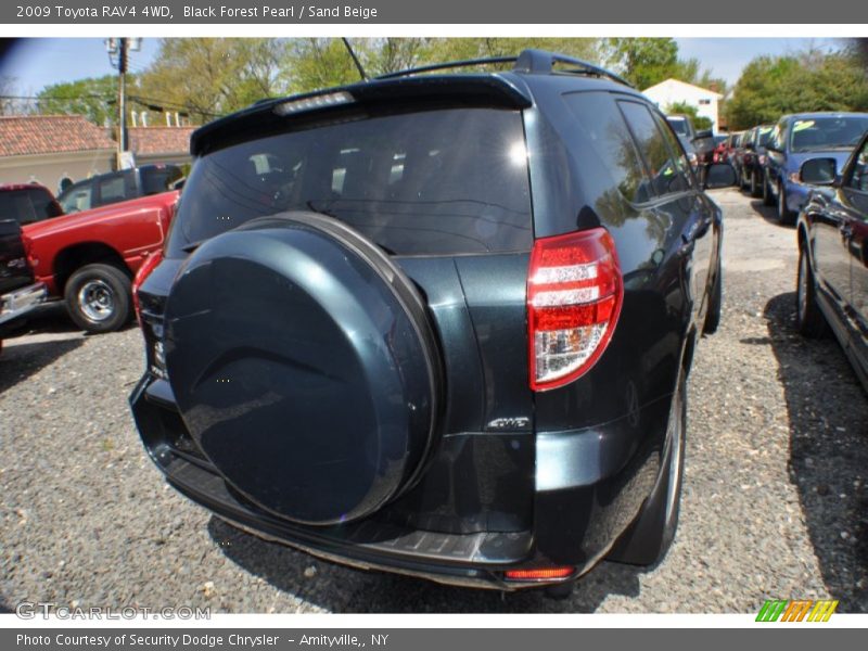 Black Forest Pearl / Sand Beige 2009 Toyota RAV4 4WD