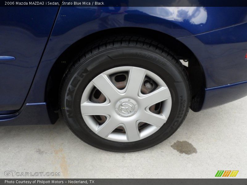 Strato Blue Mica / Black 2006 Mazda MAZDA3 i Sedan