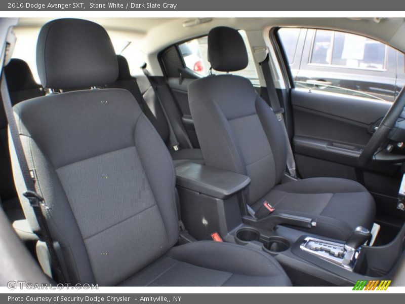 Stone White / Dark Slate Gray 2010 Dodge Avenger SXT