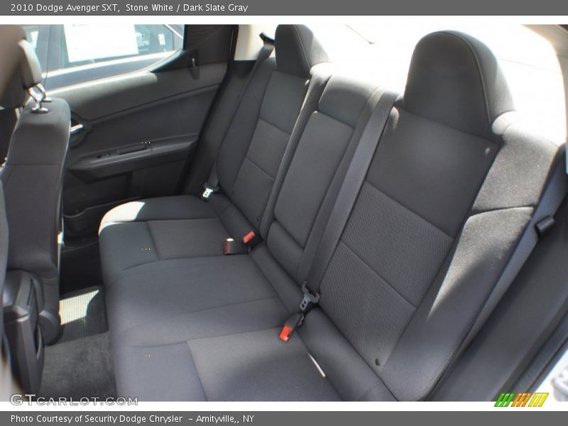 Stone White / Dark Slate Gray 2010 Dodge Avenger SXT