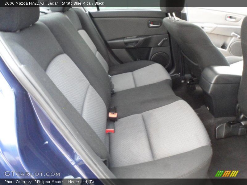 Strato Blue Mica / Black 2006 Mazda MAZDA3 i Sedan