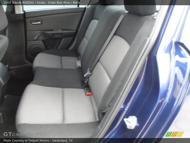 Strato Blue Mica / Black 2006 Mazda MAZDA3 i Sedan