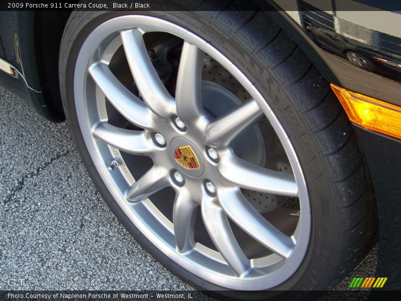 Black / Black 2009 Porsche 911 Carrera Coupe