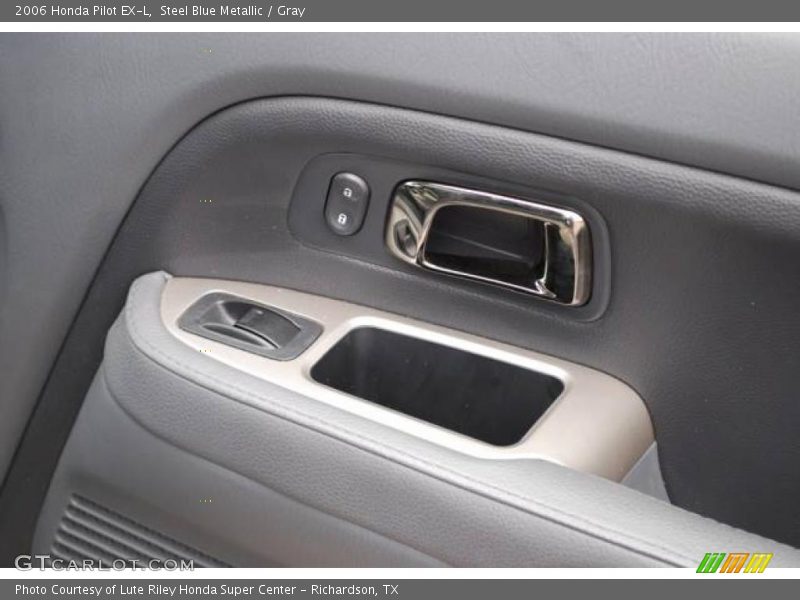 Steel Blue Metallic / Gray 2006 Honda Pilot EX-L