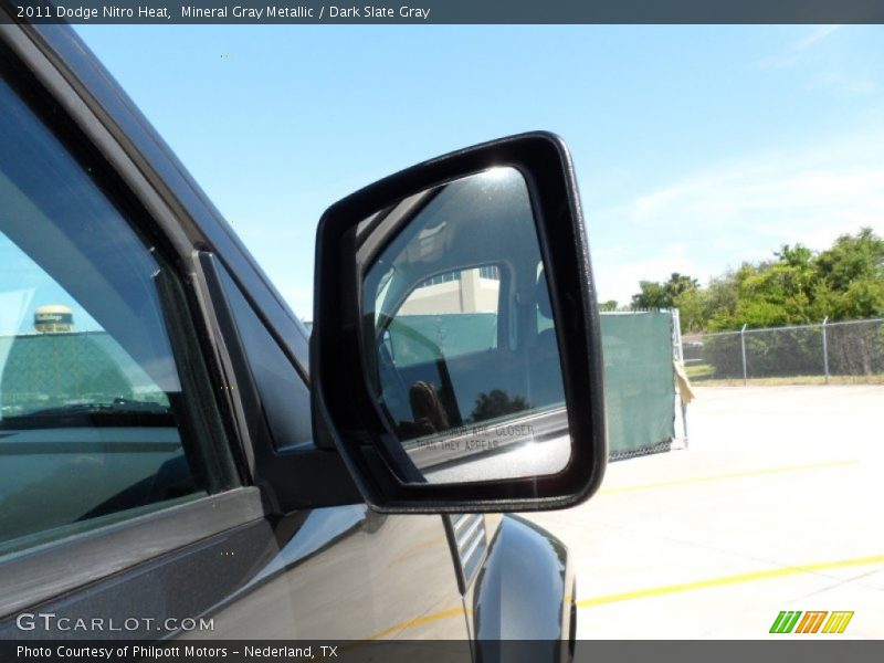 Mineral Gray Metallic / Dark Slate Gray 2011 Dodge Nitro Heat