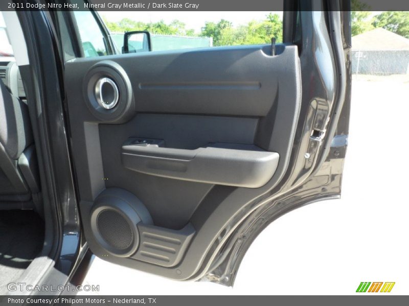 Mineral Gray Metallic / Dark Slate Gray 2011 Dodge Nitro Heat