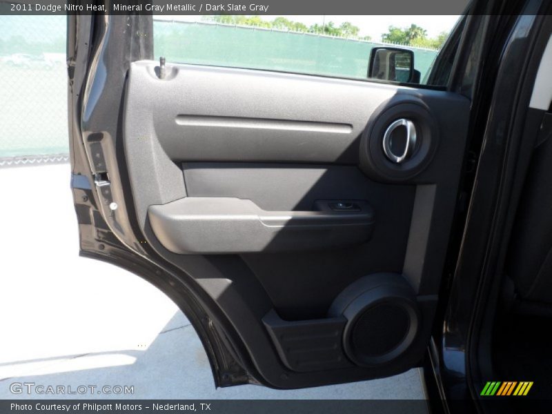Mineral Gray Metallic / Dark Slate Gray 2011 Dodge Nitro Heat
