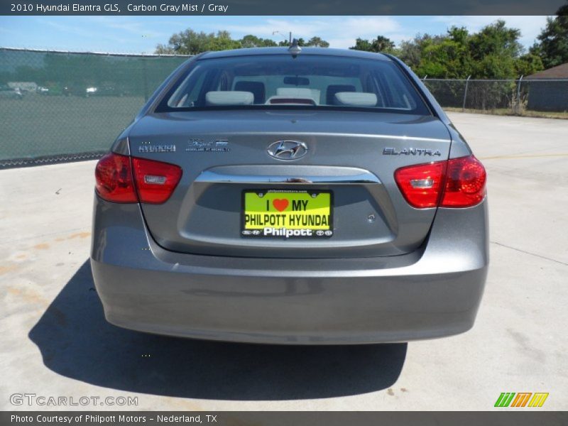 Carbon Gray Mist / Gray 2010 Hyundai Elantra GLS